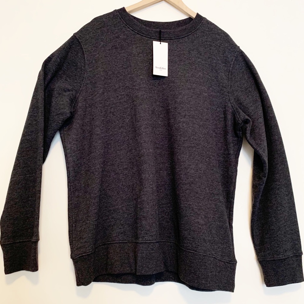 Goodfellow grey pullover sweatshirt - Picture 1 of 7